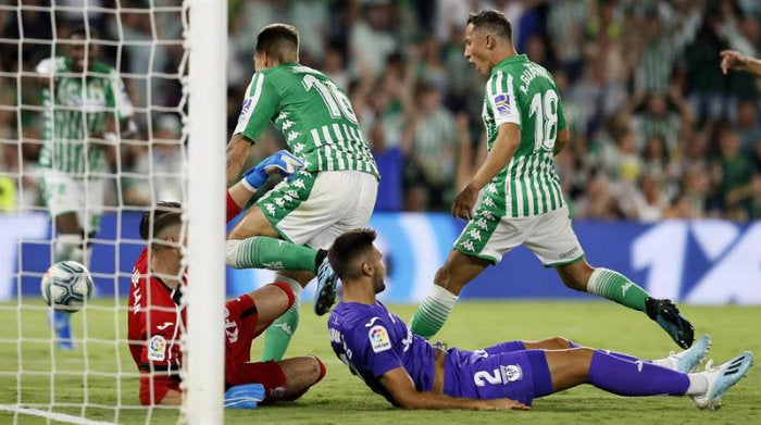 Lorenzo Morón anota gol ante Leganés