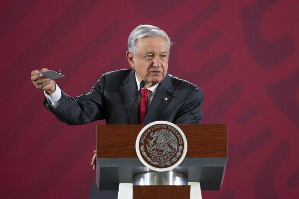 AMLO en conferencia de prensa 