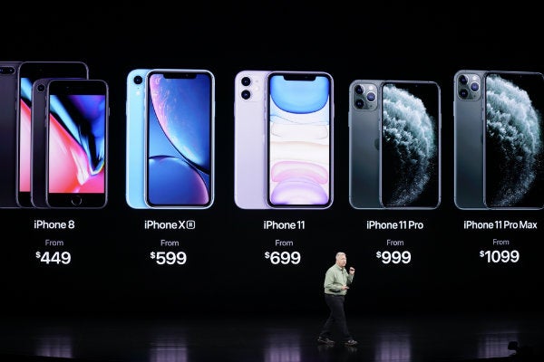 Estos son los costos de los productos Apple