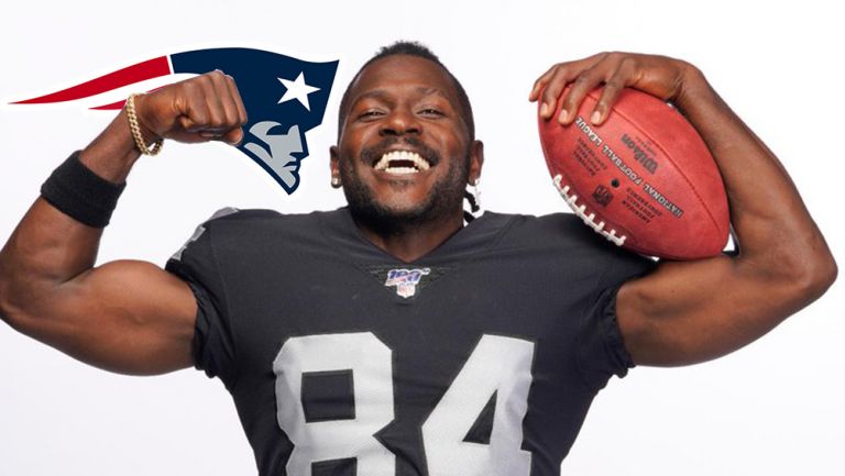 Antonio Brown muestra sus músculos