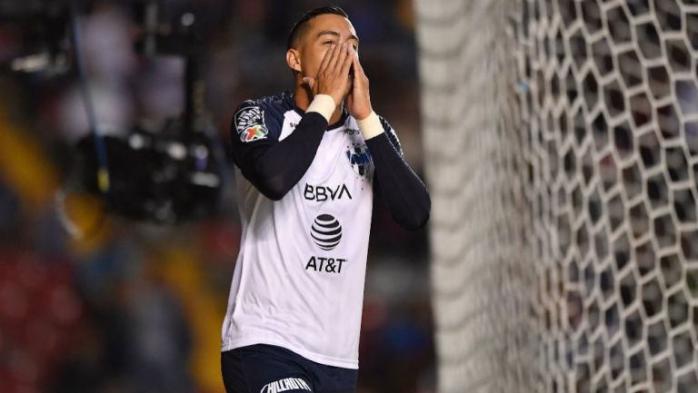 Funes Mori durante el partido ante Gallos 