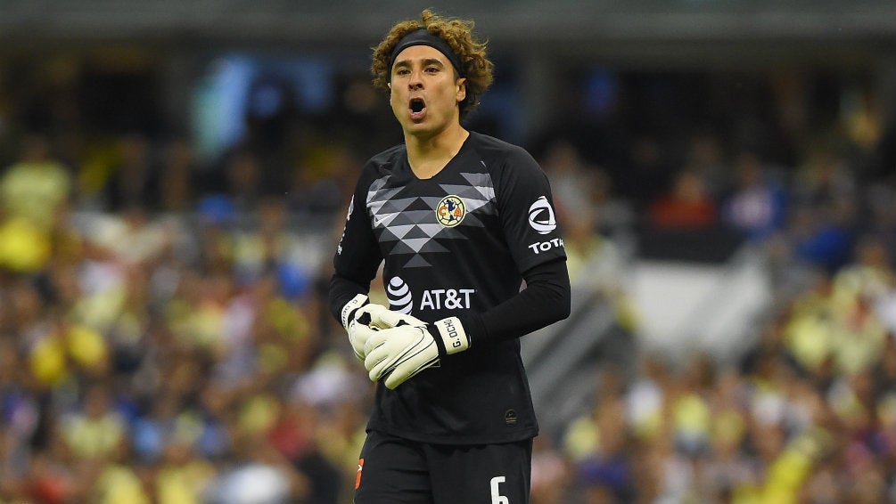 Memo Ochoa lanza un grito en un partido del América