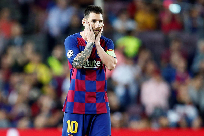 Messi lamenta una falla en la Liga de España