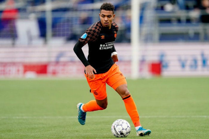 Malen, durante el partido ante Utrecht