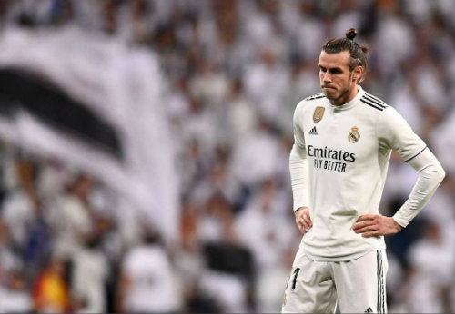Gareth Bale durante un partido del Real Madrid