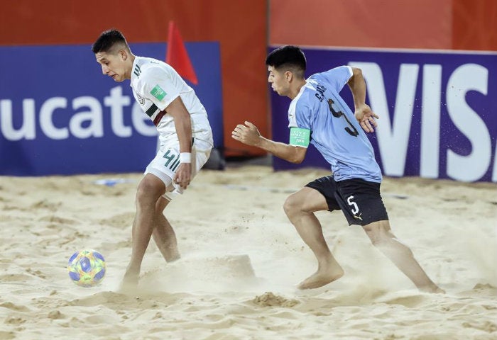 Benjamín Mosco, durante el partido