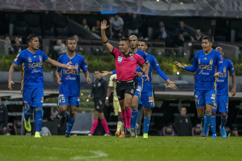 Fernando Guerrero en partido con Tigres