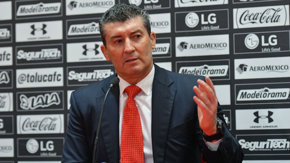 Chepo, durante su presentación con los Diablos Rojos