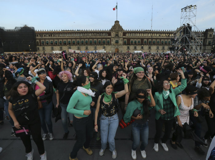 Mujeres protestas en CDMX