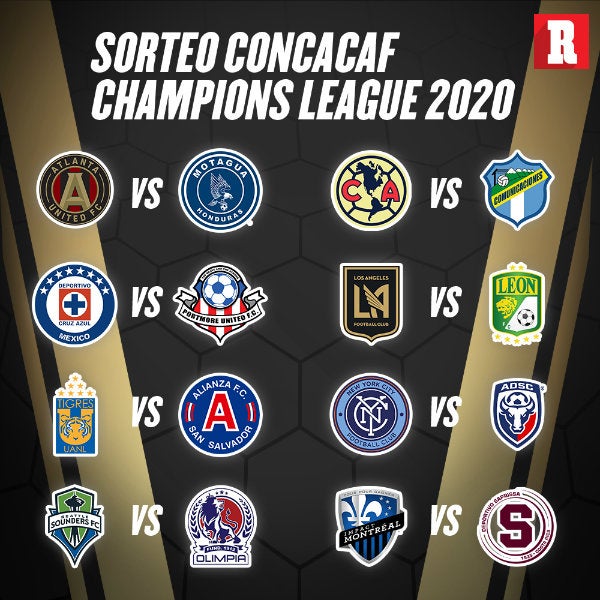 Así se jugarán los Octavos de Final de la Concachampions 2020