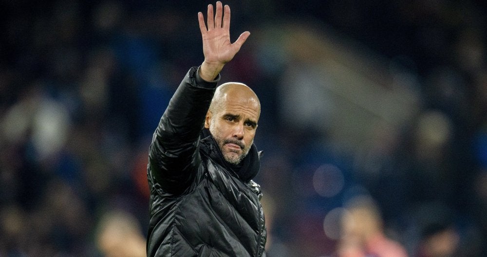 Pep Guardiola, estratega del Manchester City