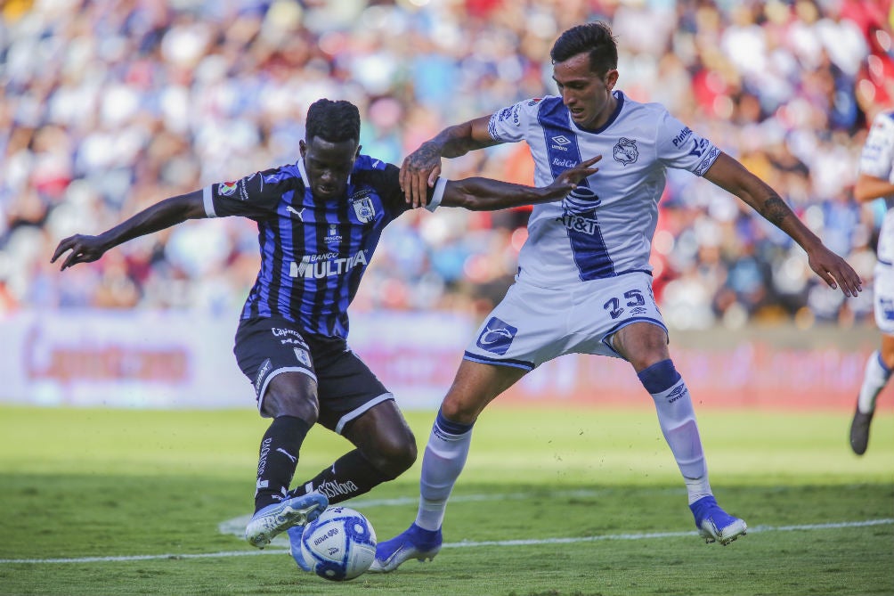 Maximiliano Perg en duelo ante Querétaro