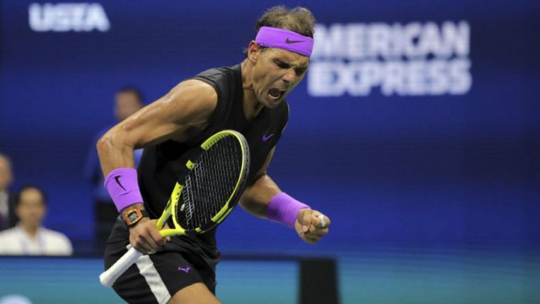 Rafael Nadal celebra triunfo en US Open