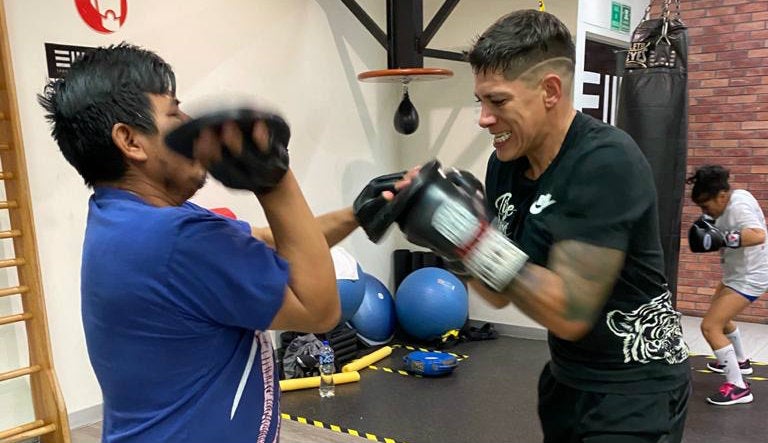 Alejandra Jiménez, en un entrenamiento