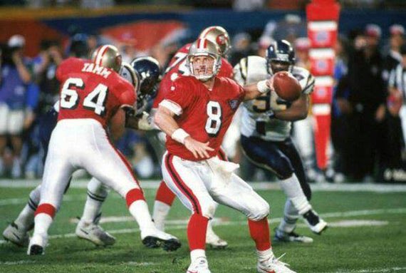 Steve Jong en el Super Bowl XXIX