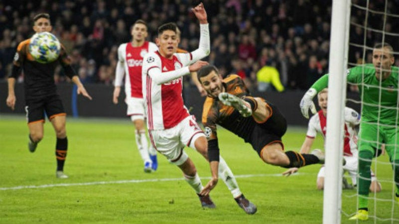 El 'Machín' en juego del Ajax