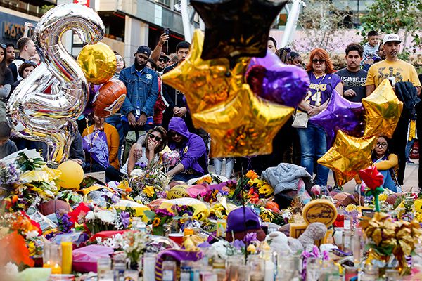 Las reacciones tras la muerte de Kobe Bryant