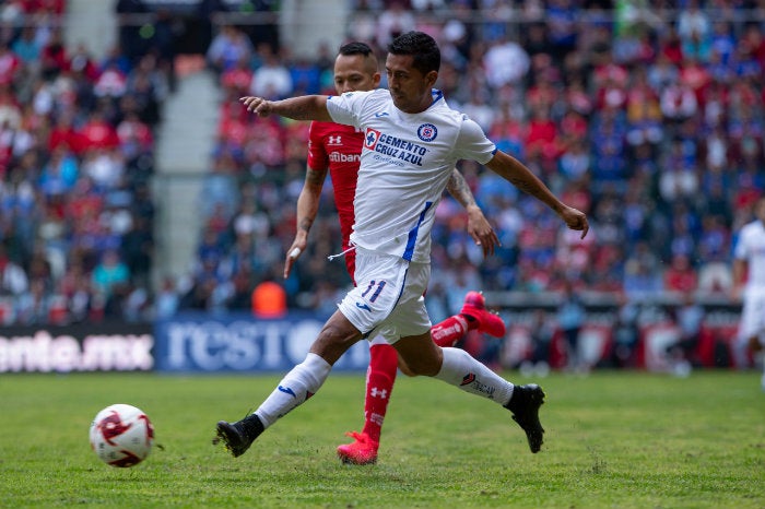 Elías Hernández, durante el partido