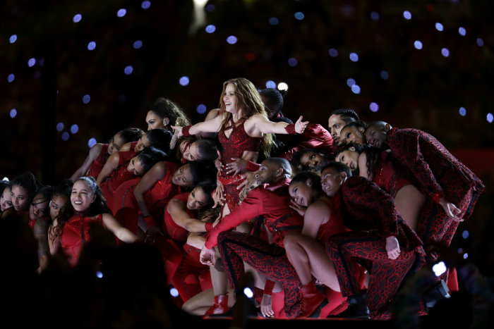 Shakira, en el Super Bowl
