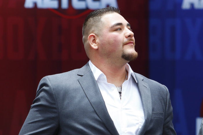 Andy Ruiz, durante un evento