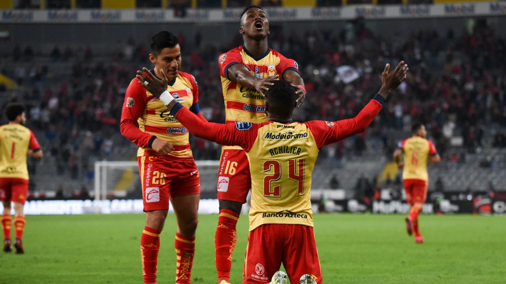 Morelia festeja el triunfo sobre el Atlas