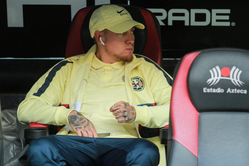 Nico Castillo en el Estadio Azteca