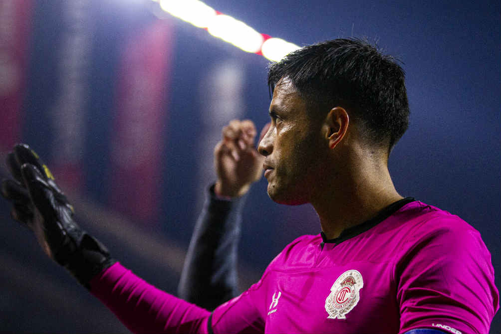 Talavera se despide de la afición del Toluca