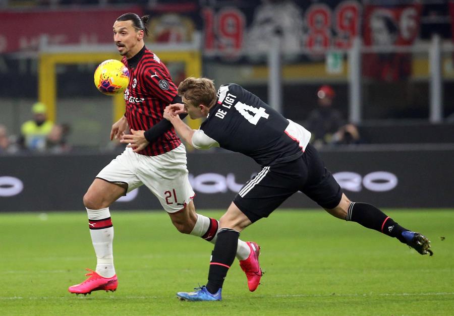 Zlatan deja a Matthijs de Ligt en el camino