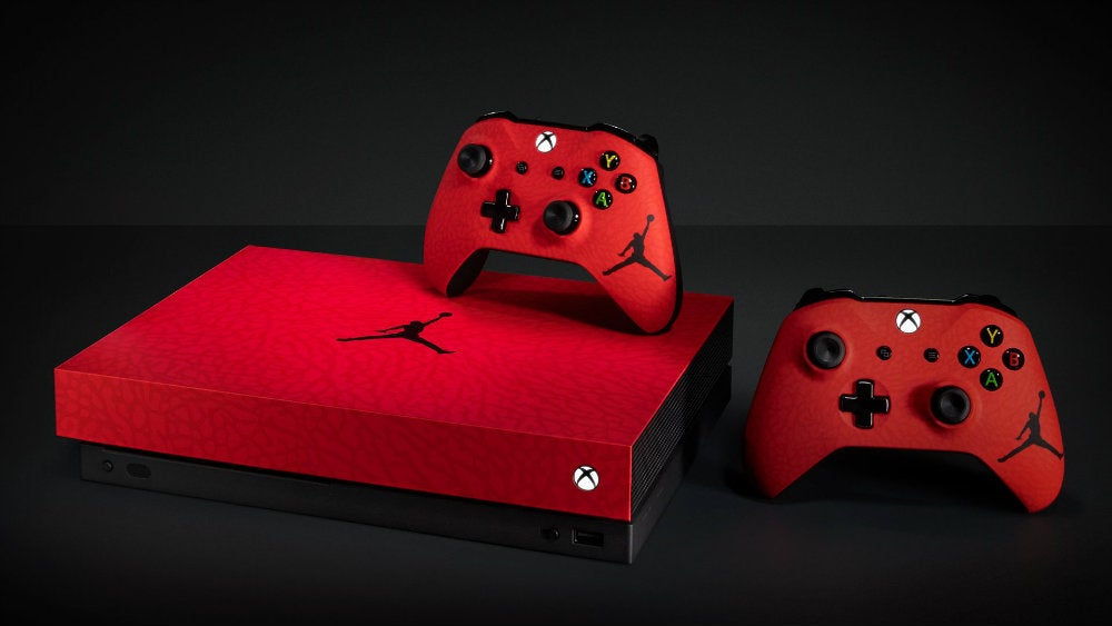 Xbox One X edición Michael Jordan