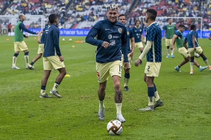 Nico, en un entrenamiento