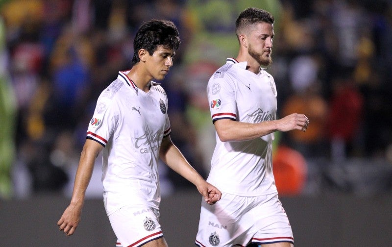 José Juan Macías en partido con Chivas