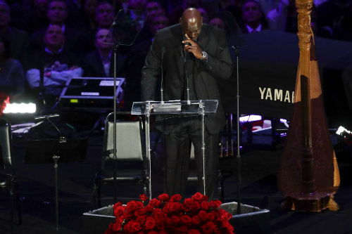 'MJ' derramó lágrimas por la muerte de 'Black Mamba'