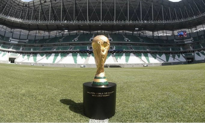 Postal de la Copa del Mundo