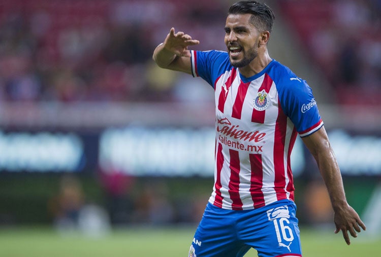 Ponce durante un compromiso con Chivas en el Clausura 2020 