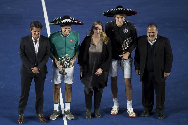 Zurutuza presente en el Federer vs Zverev en The Greatest Match 2019