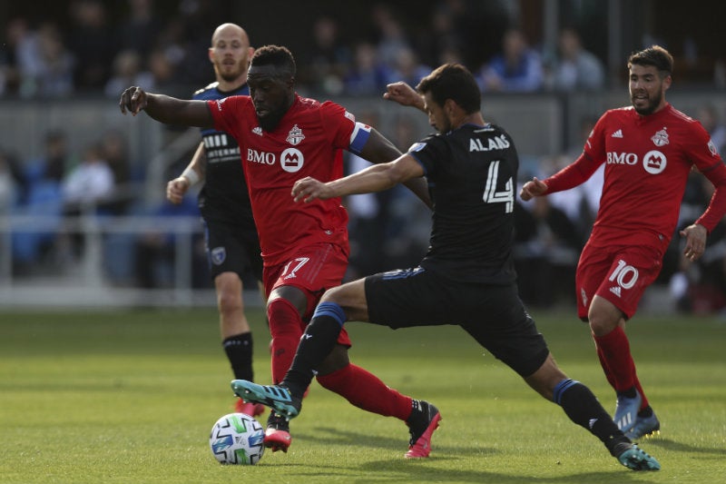 Alanís en debut en la MLS