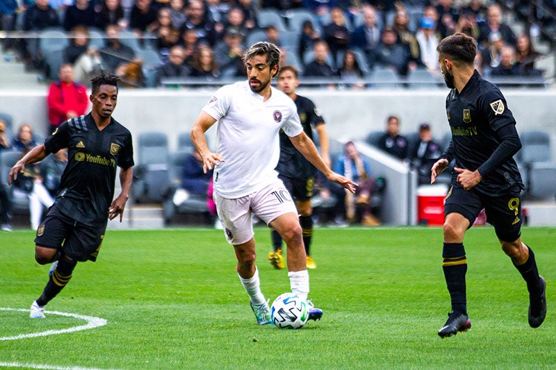 El exjugador de Rayados, en su debut con el club de la MLS