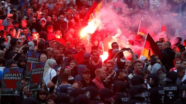 Ultras en protesta