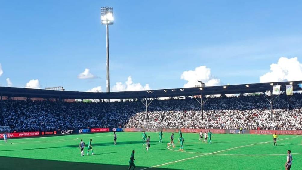  El TP Mazembe Stadium a reventar