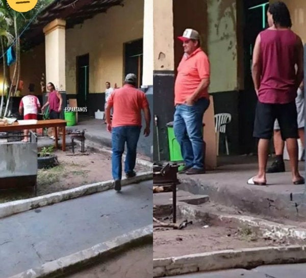 Ronaldinho en una prisión de Paraguay