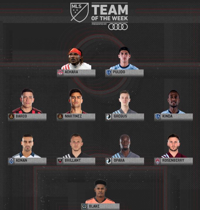 'XI' ideal de la Semana 2 de la MLS