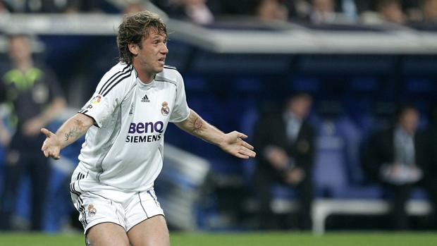 Cassano, en su etapa con el Real Madrid