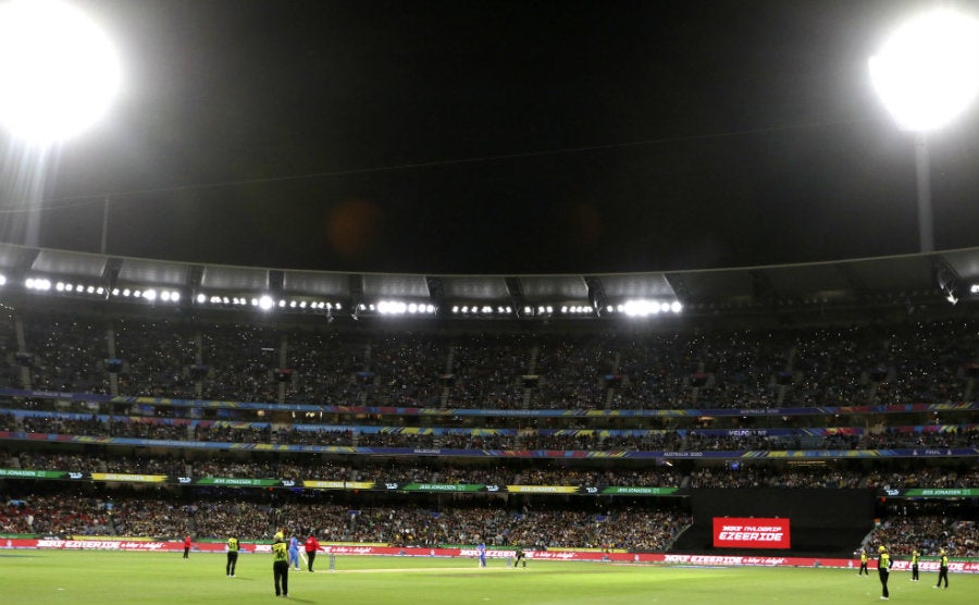 Campo de cricket en Melbourne, Australia