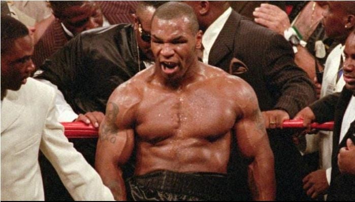 Tyson en su época como boxeador  