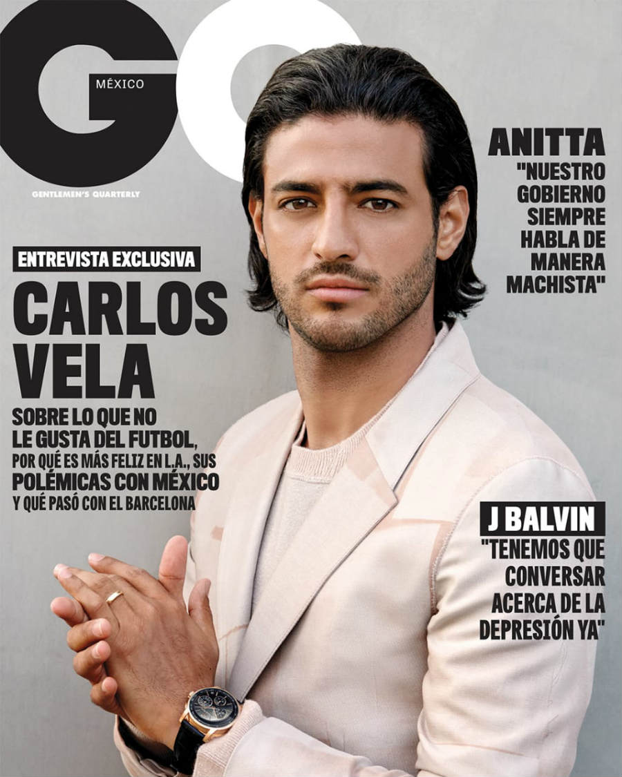 Carlos Vela en portada de la revista