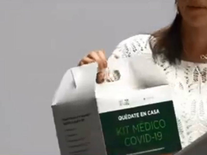 El kit que entregará el gobierno de la Ciudad de México