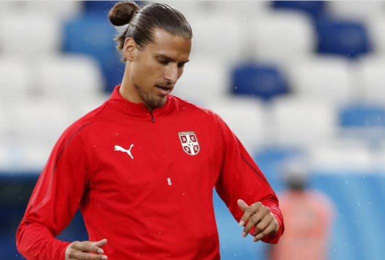 Aleksandar Prijovic, jugador serbio que fue arrestado