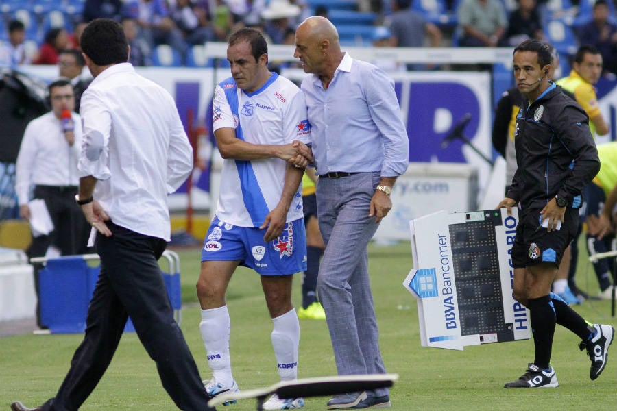 El Chelís con Cuauhtémoc Blanco