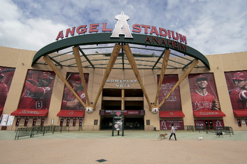 El estadio de los Anaheim Angels