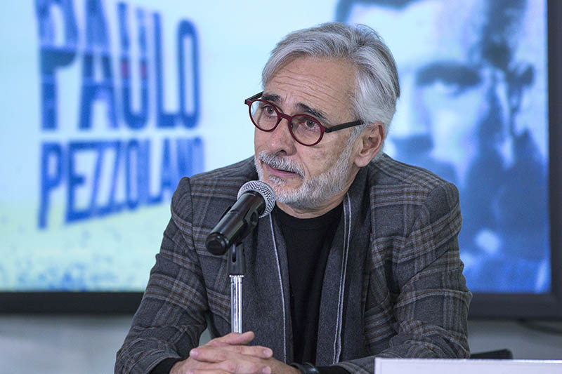 Jesús Martínez durante una conferencia de prensa 